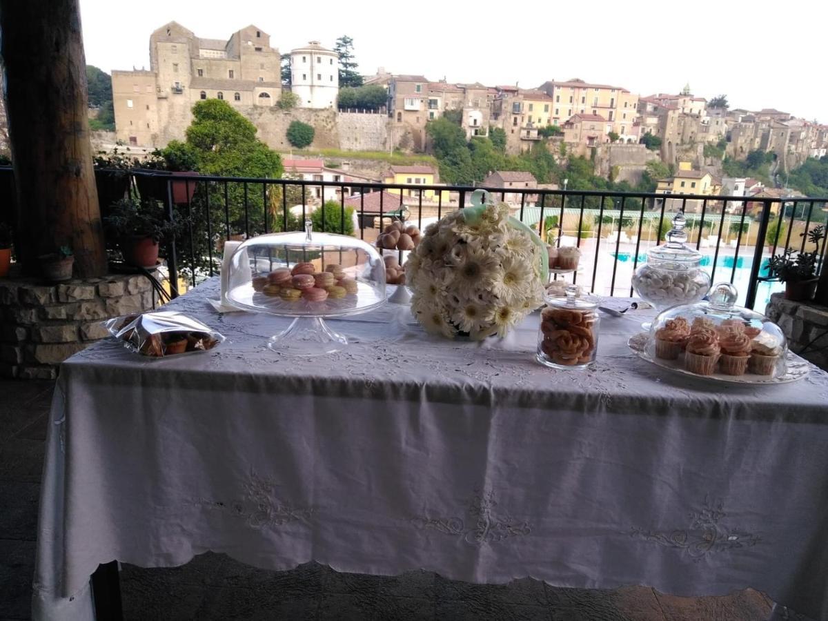 Le Rocce Acomodação com café da manhã SantʼAgata deʼ Goti Exterior foto